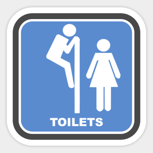 Toilets Sticker